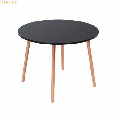 Paperflow Bistrotisch Palomba TRPR100.23.01 rund 100cm buche/schwarz Paperflow Bistrotisch Palomba TRPR100.23.01 rund 100cm buche/schwarz von Paperflow