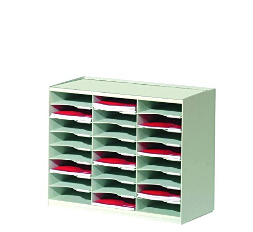 Paperflow Master Literature Organizer, 24 Fächer, grau (802.02) von Paperflow