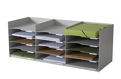 Paperflow Schrank Beschläge 532.02 Block Binder Polystyrol, grau von Paperflow