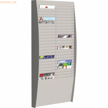 Paperflow Wand-Sortiertafel V 50F A4V2X25.02 DIN A4 grau Paperflow Wand-Sortiertafel V 50F A4V2X25.02 DIN A4 grau von Paperflow