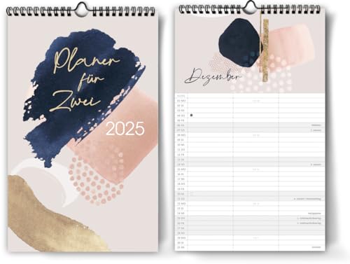 Kalender für Zwei 2024 I 20 x 32 cm I ansprechendes Design I 3 Spalten I Partnerkalender 2024 als Monatskalender I Familienplaner I Paarplaner zum Aufhängen I Mit extraseiten für die Urlaubsplanung... Kalender für Zwei 2024 I 20 x 32 cm I ansprechendes Design I 3 Spalten I Partnerkalender 2024 als Monatskalender I Familienplaner I Paarplaner zum Aufhängen I Mit extraseiten für die Urlaubsplanung... von Paperlions