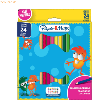 PaperMate Kids Buntstift 2166489 sortiert 24 Stück PaperMate Kids Buntstift 2166489 sortiert 24 Stück von Papermate