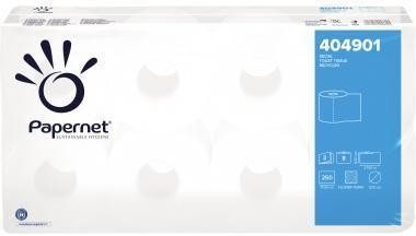 Papernet Toilettenpapier 404901 3lagig 250Blatt weiß 8 Rl./Pack. 446009600 Papernet Toilettenpapier 404901 3lagig 250Blatt weiß 8 Rl./Pack. 446009600 von Papernet
