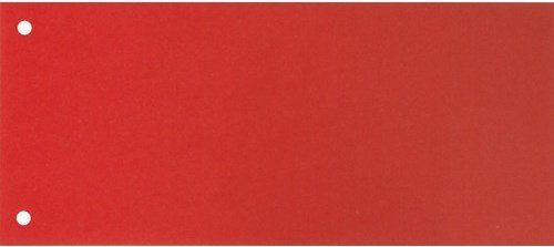 Papiertiger Trennstreifen (rot, 100er) von Papiertiger