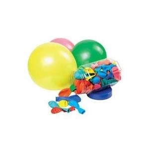Papstar Luftballons Ø 19 cm farbig sortiert in Dose - Gemischte Farben - Oval - Gummi - 19 cm - 600 mm - 230 mm (18989) von Papstar