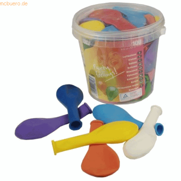 Papstar Luftballons farbig sortiert in Dose VE=100 Stück Papstar Luftballons farbig sortiert in Dose VE=100 Stück von Papstar