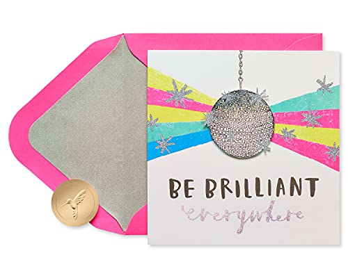 Papyrus Geburtstagskarte für beste Freundin (brillante Discokugel) von Papyrus