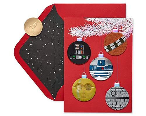 Papyrus Weihnachtskarten in Box, Star Wars Holiday Ornaments (8 Stück) 6139142 von Papyrus
