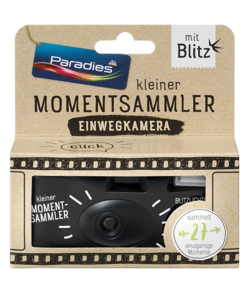 Paradies Paradies Einwegkamera Momentsammler, 1 St Einwegkamera von Paradies
