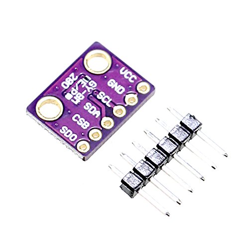 BMP280 Luftdrucksensor + Temperatursensor, kalibriertes Barometer, I2C, SPI für Arduino, Raspberry Pi von Paradisetronic.com