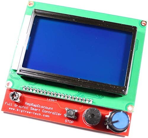 Display-Kit mit 12864 LCD und Controller, Anschlussleitungen und Adapter für 3D Drucker RAMPS 1.4/1.6 Prusa Mendel von Paradisetronic.com