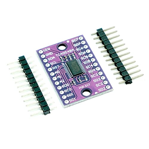 Paradisetronic.com 8-Kanal I2C Multiplexer TCA9548A zur Vermeidung von Adresskollisionen, 3-5V, für z.B. Arduino, Raspberry Pi von Paradisetronic.com