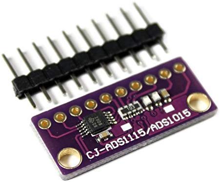 Paradisetronic.com ADS1115 4-Kanal 16-Bit Analog-Digital-Wandler, ADC-Modul, I2C für Arduino, Raspberry Pi, Genuino von Paradisetronic.com