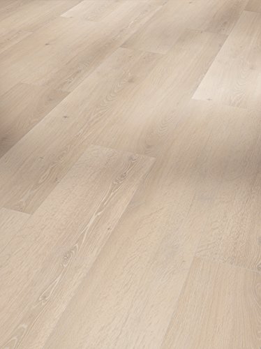 Parador Designboden Vinyl Basic 30 Eiche Skyline weiß Holzstruktur Landhausdiele von Parador