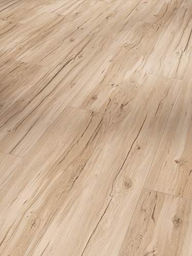 Parador Designboden Vinyl Basic 5.3 Eiche Memory geschliffen Gebürstete Struktur Landhausdiele 4-seitige Fase von Parador