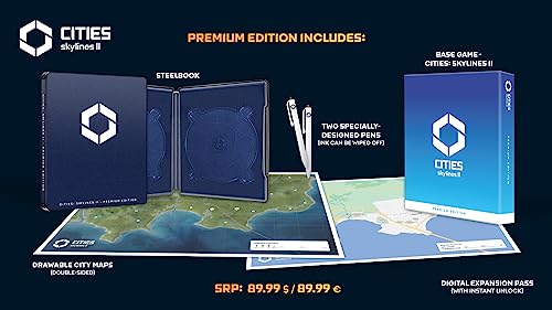 Cities: Skylines II Premium Edition (PC) von Paradox Interactive