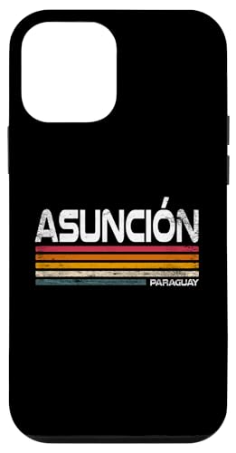 Asuncion Paraguay Retro Paraguayische Hauptstadt Design Hülle für iPhone 12 mini Asuncion Paraguay Retro Paraguayische Hauptstadt Design Hülle für iPhone 12 mini von Paraguay Flag Designs Proud Paraguayan Roots