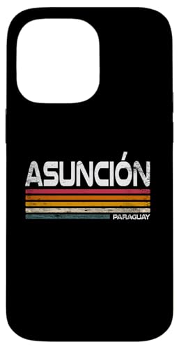 Asuncion Paraguay Retro Paraguayische Hauptstadt Design Hülle für iPhone 14 Pro Max Asuncion Paraguay Retro Paraguayische Hauptstadt Design Hülle für iPhone 14 Pro Max von Paraguay Flag Designs Proud Paraguayan Roots