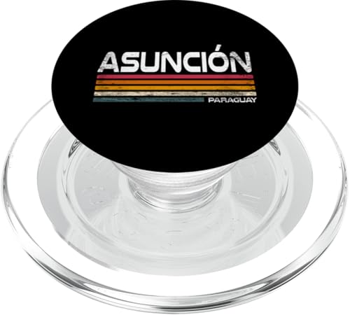 Asuncion Paraguay Retro Paraguayische Hauptstadt Design PopSockets PopGrip für MagSafe Asuncion Paraguay Retro Paraguayische Hauptstadt Design PopSockets PopGrip für MagSafe von Paraguay Flag Designs Proud Paraguayan Roots