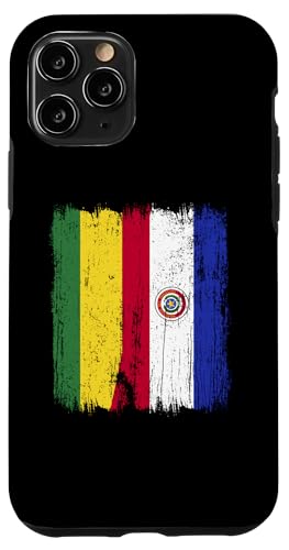 Bolivien Paraguay Halbflagge Bolivianische Paraguayische Wurzeln Hülle für iPhone 11 Pro von Paraguay Flag Designs Proud Paraguayan Roots