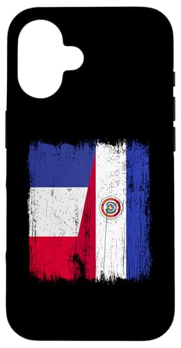 Frankreich Paraguay Halbflagge Französische Paraguayische Wurzeln Hülle für iPhone 16 Frankreich Paraguay Halbflagge Französische Paraguayische Wurzeln Hülle für iPhone 16 von Paraguay Flag Designs Proud Paraguayan Roots