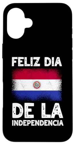 Happy Independence Day Paraguay Spanische Sprache Hülle für iPhone 16 Plus Happy Independence Day Paraguay Spanische Sprache Hülle für iPhone 16 Plus von Paraguay Flag Designs Proud Paraguayan Roots