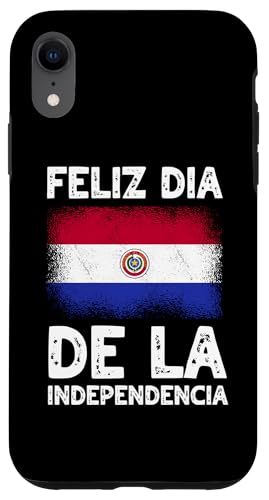 Happy Independence Day Paraguay Spanische Sprache Hülle für iPhone XR Happy Independence Day Paraguay Spanische Sprache Hülle für iPhone XR von Paraguay Flag Designs Proud Paraguayan Roots