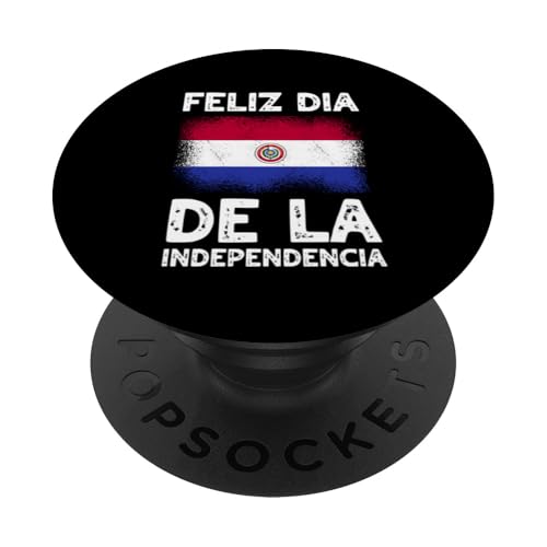 Happy Independence Day Paraguay Spanische Sprache PopSockets Klebender PopGrip Happy Independence Day Paraguay Spanische Sprache PopSockets Klebender PopGrip von Paraguay Flag Designs Proud Paraguayan Roots