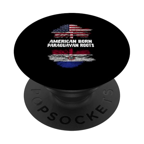 In Amerika geborene paraguayische Wurzeln, amerikanische, paraguayische Abstammung PopSockets Klebender PopGrip In Amerika geborene paraguayische Wurzeln, amerikanische, paraguayische Abstammung PopSockets Klebender PopGrip von Paraguay Flag Designs Proud Paraguayan Roots