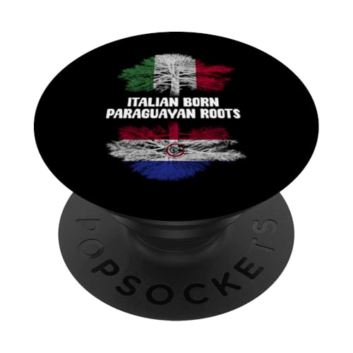 Italienische Paraguayische Wurzeln Italien Paraguay Vorfahren PopSockets Klebender PopGrip Italienische Paraguayische Wurzeln Italien Paraguay Vorfahren PopSockets Klebender PopGrip von Paraguay Flag Designs Proud Paraguayan Roots