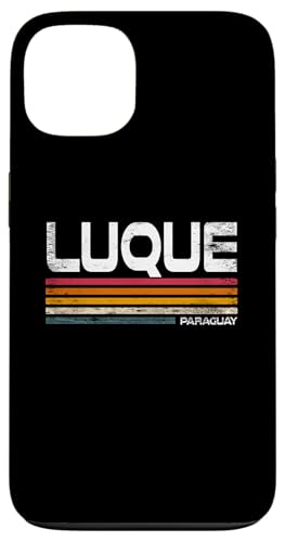 Luque Paraguay, paraguayisches Stadtdesign im Retro-Look Hülle für iPhone 13 Luque Paraguay, paraguayisches Stadtdesign im Retro-Look Hülle für iPhone 13 von Paraguay Flag Designs Proud Paraguayan Roots