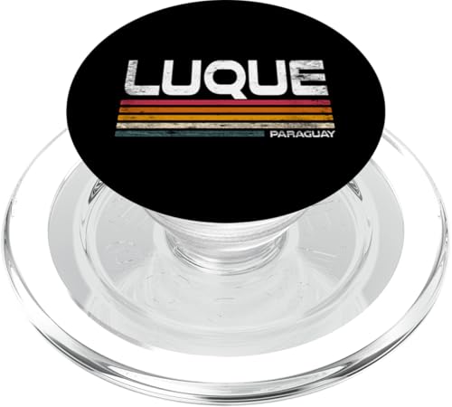 Luque Paraguay, paraguayisches Stadtdesign im Retro-Look PopSockets PopGrip für MagSafe Luque Paraguay, paraguayisches Stadtdesign im Retro-Look PopSockets PopGrip für MagSafe von Paraguay Flag Designs Proud Paraguayan Roots