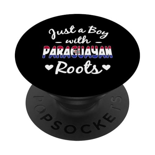 Nur ein Junge mit paraguayischen Wurzeln Paraguay Boys Pride PopSockets Klebender PopGrip Nur ein Junge mit paraguayischen Wurzeln Paraguay Boys Pride PopSockets Klebender PopGrip von Paraguay Flag Designs Proud Paraguayan Roots