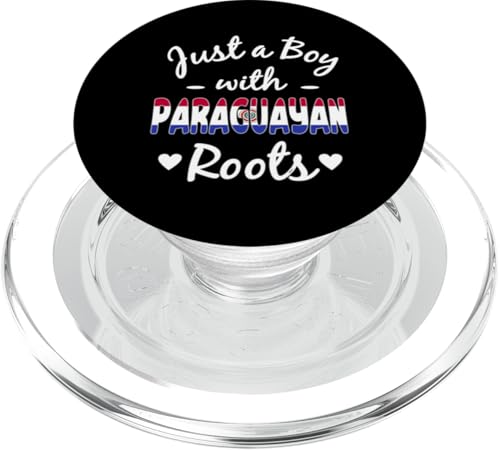 Nur ein Junge mit paraguayischen Wurzeln Paraguay Boys Pride PopSockets PopGrip für MagSafe Nur ein Junge mit paraguayischen Wurzeln Paraguay Boys Pride PopSockets PopGrip für MagSafe von Paraguay Flag Designs Proud Paraguayan Roots