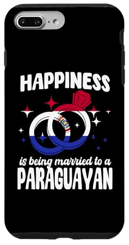 Paraguay Ehefrau Ehemann sagt Happy Married To Paraguayan Hülle für iPhone 7 Plus/8 Plus Paraguay Ehefrau Ehemann sagt Happy Married To Paraguayan Hülle für iPhone 7 Plus/8 Plus von Paraguay Flag Designs Proud Paraguayan Roots