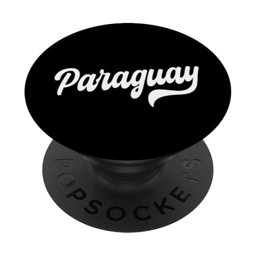 Paraguay Typeset Bekleidung PopSockets Klebender PopGrip Paraguay Typeset Bekleidung PopSockets Klebender PopGrip von Paraguay Flag Designs Proud Paraguayan Roots