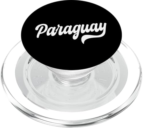 Paraguay Typeset Bekleidung PopSockets PopGrip für MagSafe Paraguay Typeset Bekleidung PopSockets PopGrip für MagSafe von Paraguay Flag Designs Proud Paraguayan Roots