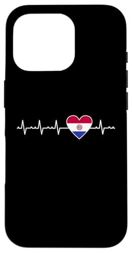 Paraguayische Flagge Herzschlag Liebe Paraguay Hülle für iPhone 16 Pro Paraguayische Flagge Herzschlag Liebe Paraguay Hülle für iPhone 16 Pro von Paraguay Flag Designs Proud Paraguayan Roots