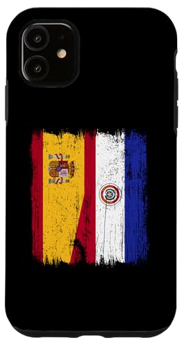 Spanien Paraguay Halbflagge Spanische Paraguayische Wurzeln Hülle für iPhone 11 Spanien Paraguay Halbflagge Spanische Paraguayische Wurzeln Hülle für iPhone 11 von Paraguay Flag Designs Proud Paraguayan Roots