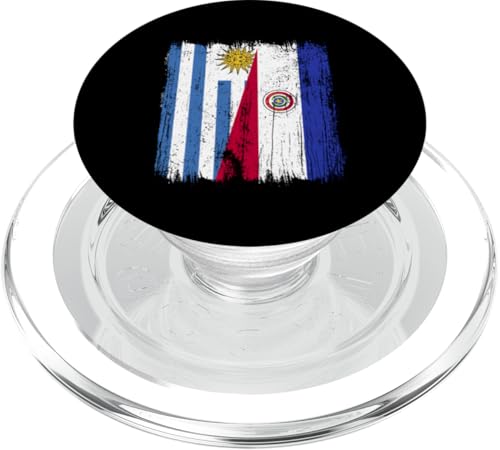 Uruguay Paraguay Halbflagge Uruguayische Paraguayische Wurzeln PopSockets PopGrip für MagSafe Uruguay Paraguay Halbflagge Uruguayische Paraguayische Wurzeln PopSockets PopGrip für MagSafe von Paraguay Flag Designs Proud Paraguayan Roots