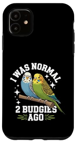 Sittich I Was Normal 2 Wellensittiche vor Hülle für iPhone 11 Sittich I Was Normal 2 Wellensittiche vor Hülle für iPhone 11 von Parakeet Budgie Bird Animal
