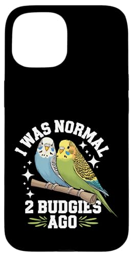 Sittich I Was Normal 2 Wellensittiche vor Hülle für iPhone 15 Sittich I Was Normal 2 Wellensittiche vor Hülle für iPhone 15 von Parakeet Budgie Bird Animal