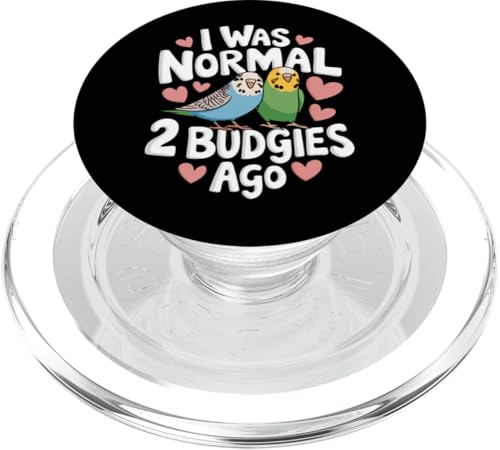Sittich I Was Normal 2 Wellensittiche vor PopSockets PopGrip für MagSafe Sittich I Was Normal 2 Wellensittiche vor PopSockets PopGrip für MagSafe von Parakeet Budgie Bird Animal