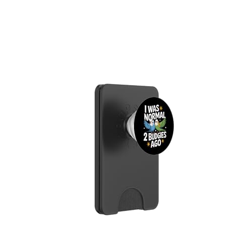 Sittich I Was Normal 2 Wellensittiche vor PopSockets PopWallet für MagSafe Sittich I Was Normal 2 Wellensittiche vor PopSockets PopWallet für MagSafe von Parakeet Budgie Bird Animal