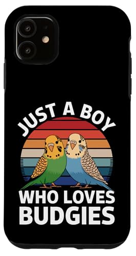 Sittich Just A Boy Who Loves Wellensittich Hülle für iPhone 11 Sittich Just A Boy Who Loves Wellensittich Hülle für iPhone 11 von Parakeet Budgie Bird Animal