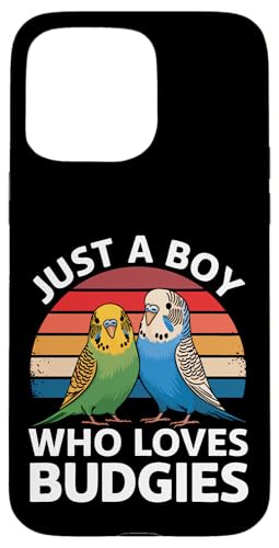 Sittich Just A Boy Who Loves Wellensittich Hülle für iPhone 15 Pro Max Sittich Just A Boy Who Loves Wellensittich Hülle für iPhone 15 Pro Max von Parakeet Budgie Bird Animal
