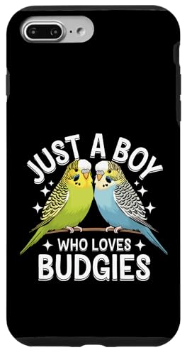 Sittich Just A Boy Who Loves Wellensittich Hülle für iPhone 7 Plus/8 Plus von Parakeet Budgie Bird Animal