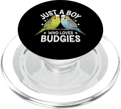 Sittich Just A Boy Who Loves Wellensittich PopSockets PopGrip für MagSafe Sittich Just A Boy Who Loves Wellensittich PopSockets PopGrip für MagSafe von Parakeet Budgie Bird Animal
