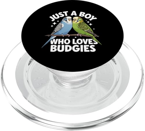 Sittich Just A Boy Who Loves Wellensittich PopSockets PopGrip für MagSafe Sittich Just A Boy Who Loves Wellensittich PopSockets PopGrip für MagSafe von Parakeet Budgie Bird Animal