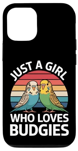 Sittich Just A Girl Who Loves Wellensittich Hülle für iPhone 12/12 Pro von Parakeet Budgie Bird Animal